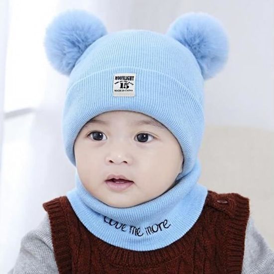Bonnet 2 pompon bebe online