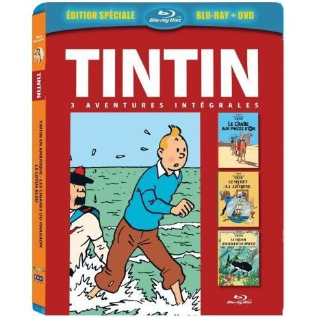 Blu Ray Tintin Le Secret De La Licorne En Blu Ray Dessin Anime
