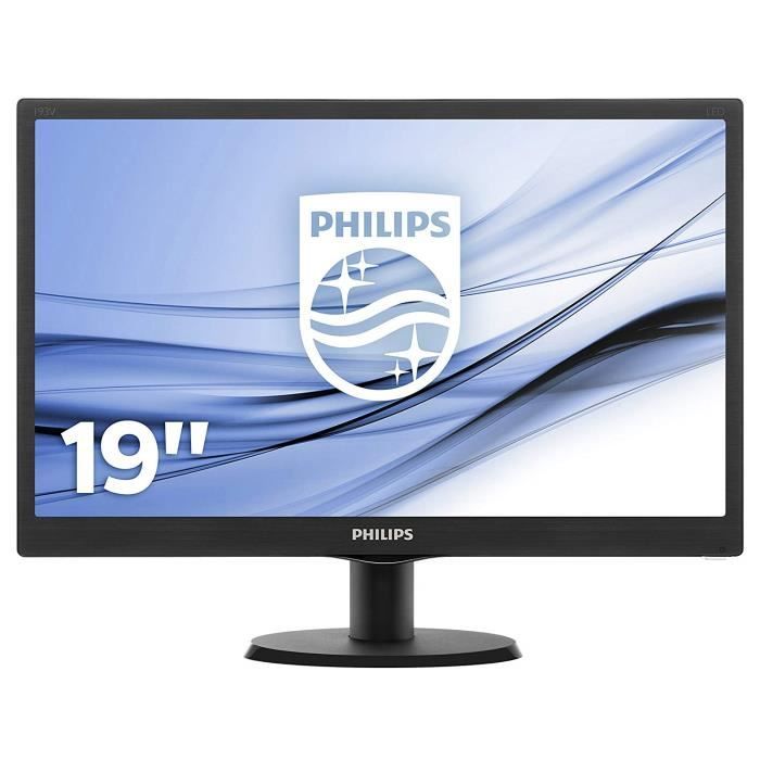 Phillips Ecran PC LED 18.5- 1366x768 16:9 5ms
