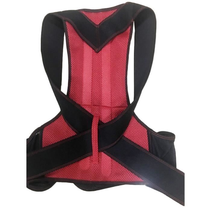 Protection sportive Correcteur de posture Confortable Back Support Brace Épaules Upper Back to Proper WJM81122688RDL3_365