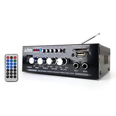 Amplificateur karaoke 50W - USB-BLUETOOTH-SD-FM + Télécommande - Ibiza Sound PLS1250USB-RC