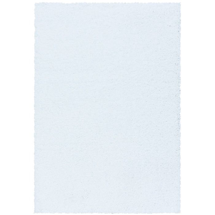 DOUX - Tapis à poils longs doux - Blanc 200 x 290cm