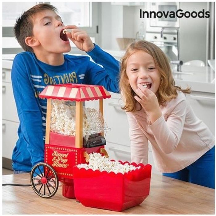 Machine à Popcorn InnovaGoods 1200W Rouge