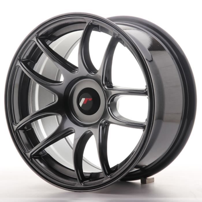 Jante Alu 16- Japan Racing JR29 16x8 ET20-28 Blank Hyper Black