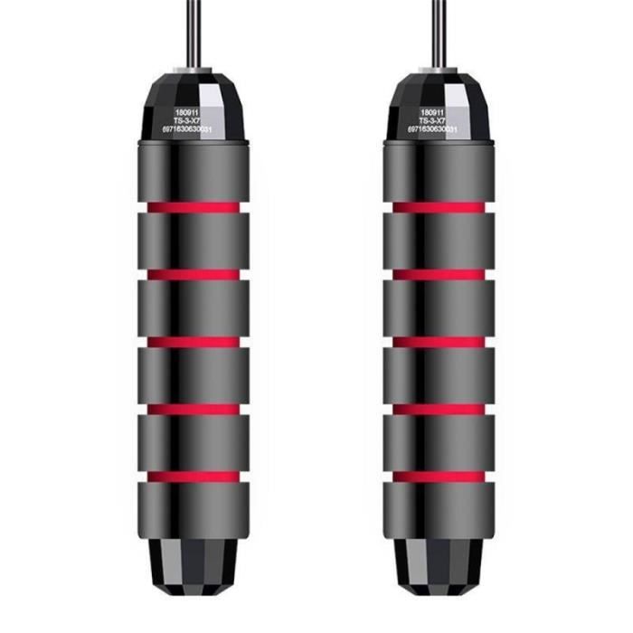 Accessoires Fitness - Musculation,Enfant adulte intérieur corde à sauter saut exercice vitesse corde à sauter - Type black green