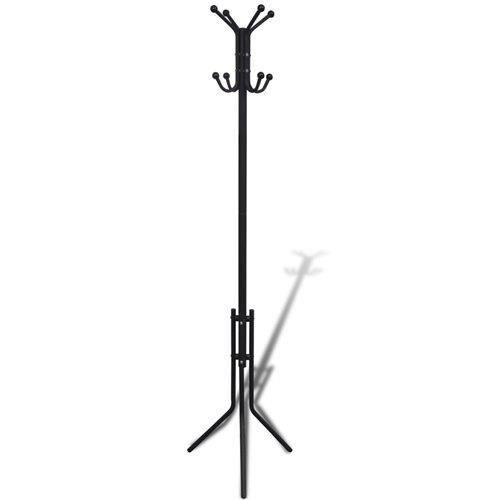 Portemanteau sur pied métal noir
