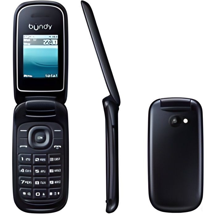 PACK TÉLÉPHONE SFR Bundy Flap + carte SIM + 10€ de crédit