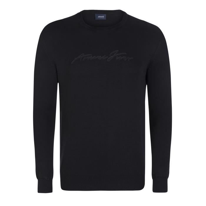 ARMANI JEANS Pull - Homme - Noir