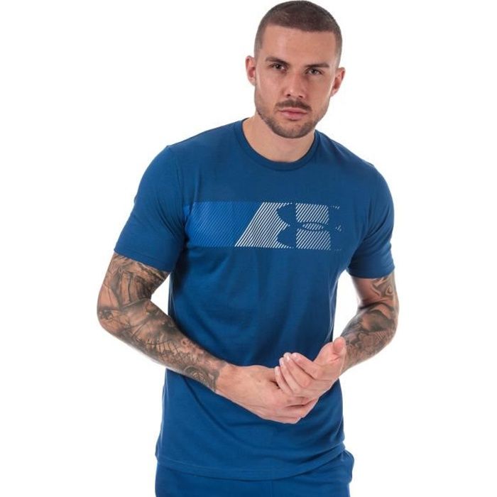 T-Shirt Under Armour Ua Fast Left Pour Homme En Bleu.