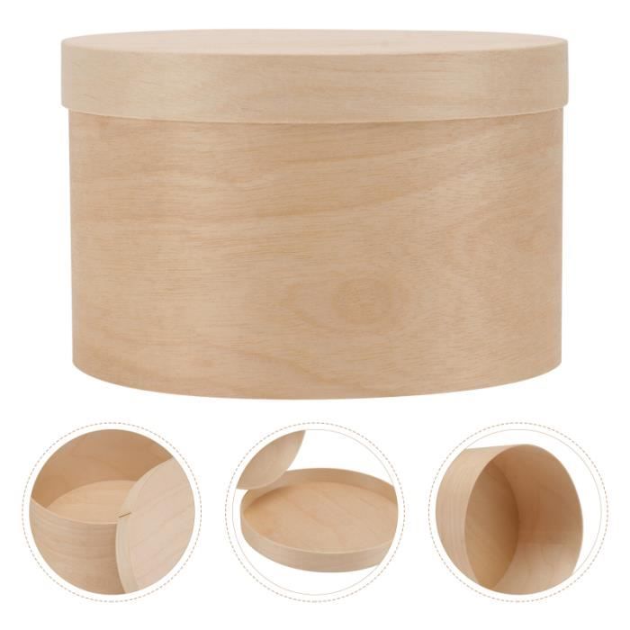 1pc Wooden Food Case Sandwich Gâteau Boîte d'emballage d'alimentation pour dessert Cake biscuits au chocolat biscuits gouters