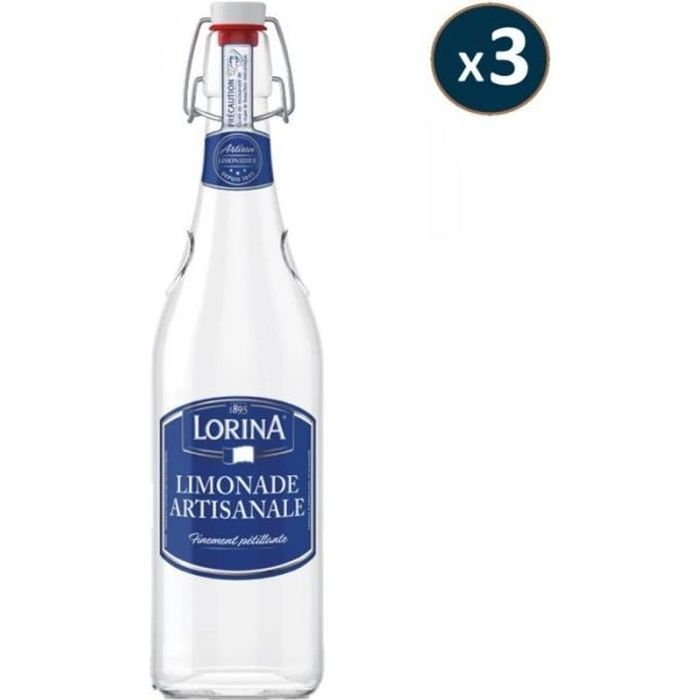 SOFT - LORINA LIMONADE ARTISANALE 3*75CL