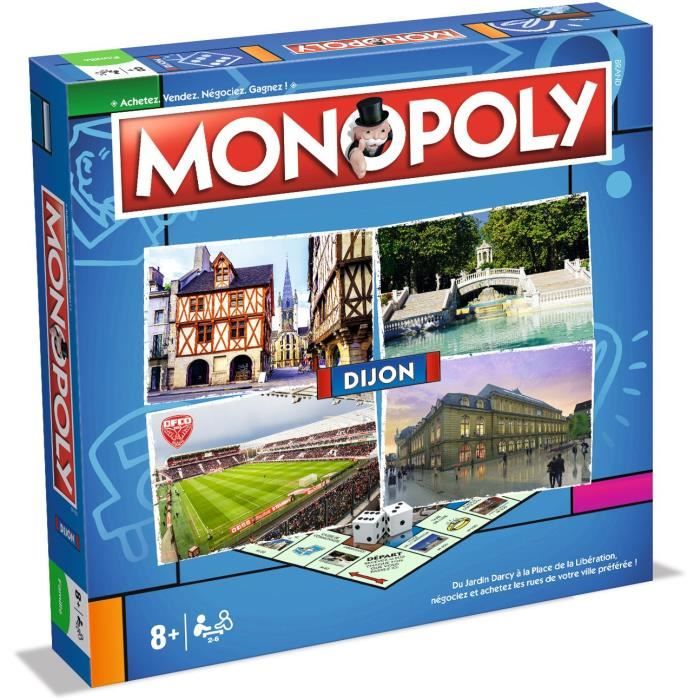 MONOPOLY - Dijon - Jeu de societé - Version française