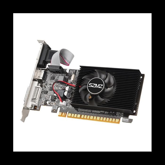 Graphique GT210 1G avec Port DVI VGA Compatible HDMI Carte VidéO 64Bits