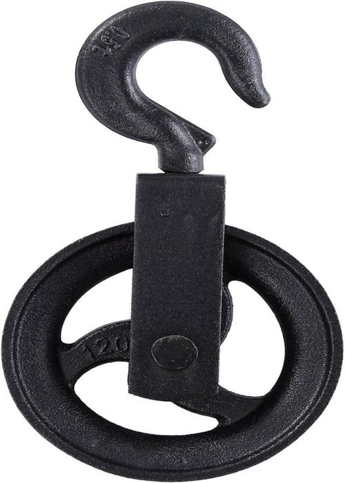 Lot De 10 Petites Poulies De Ventilation – Roues Suspendues En Métal Et Plastique