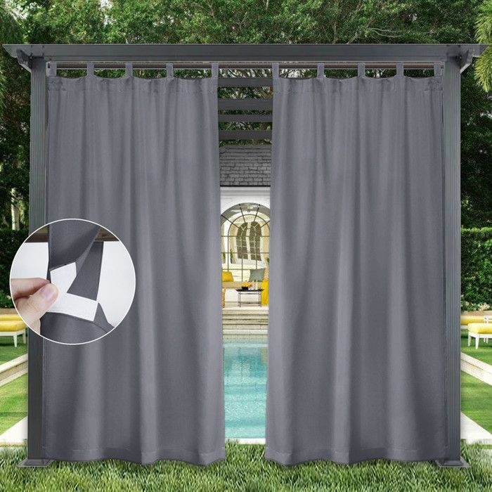 BOXOB 8pcs Poids Rideau Extérieur 0,43kg - Sacs De Sable Avec Pinces Pour Terrasse, Pergola, Gazebo Et Jardin