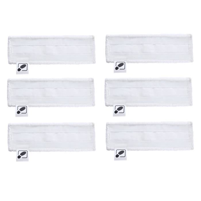 Lot 4 Bonnettes Microfibre Pour Nettoyeur Vapeur Karcher EasyFix SC1-SC5 – Chiffons Lavables Buse à Main