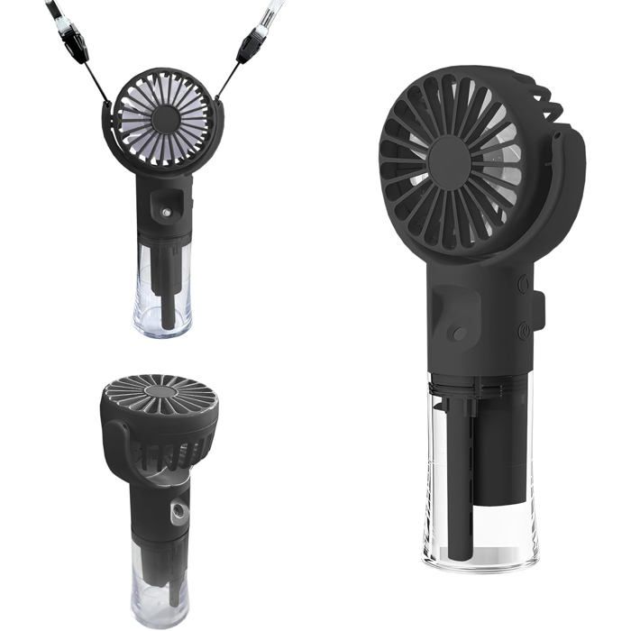 Ventilateur brumisateur portable - Belle commode - Mini ventilateur avec