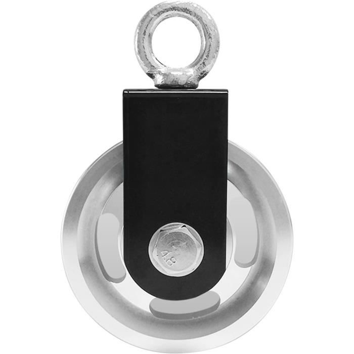 Roue De Poulie En Alliage D'Aluminium Pour Musculation Et Porte De Garage - 1 Pièce