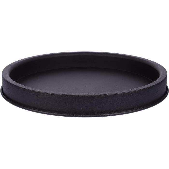 Plateau Rond En Métal Noir Avec Porte-Bougies,Plateau En Fer Pour ...