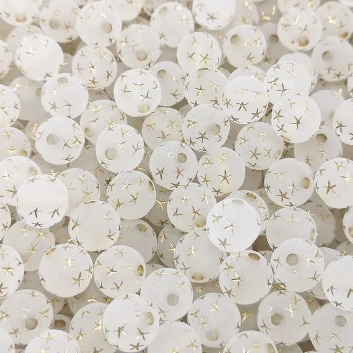 Zythrem 600 Pièces Kit Perles Pour Bracelets 8mm - DIY Bijoux Enfant Et Adulte
