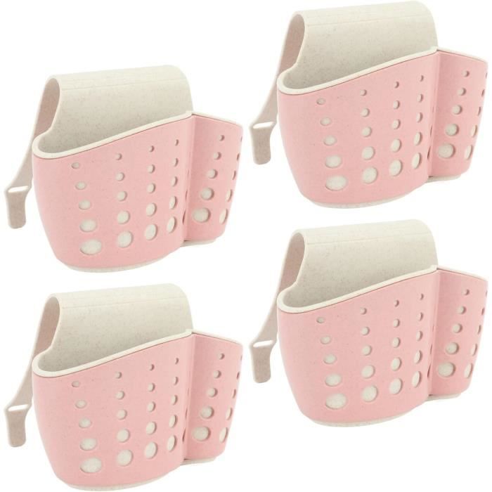 Acheter Égouttoir d'angle multifonctionnel pour évier, étagère à ventouse, panier de vidange, bol porte-éponge, organisateur de cuisine, rangement