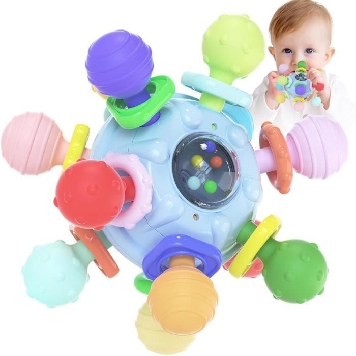 Bebe 6 Mois, Sensoriel Jouet Cadeau Bebe 1 an 2 Ans, Jouet Eveil pour Bébé  Garçon Fille - Cdiscount Jeux - Jouets