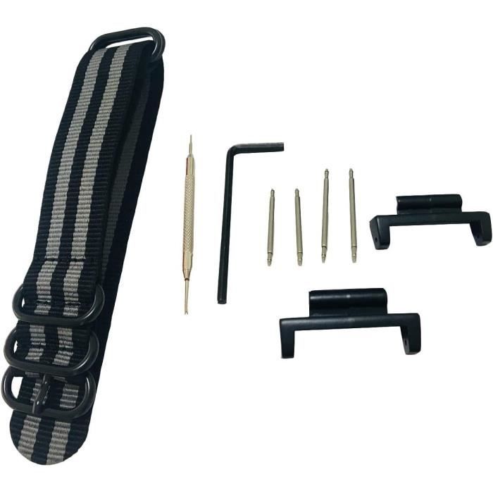 Lot De 5 Joints Toriques Étanches Pour Lunette Casio GG-B100 | Caoutchouc Noir | Entretien & Réparation Montre - 6