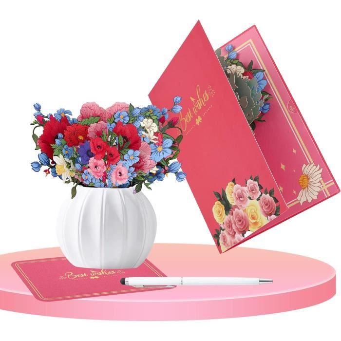 Carte D'anniversaire Pop-up 3D Pour Papa, Coffret Cadeau D