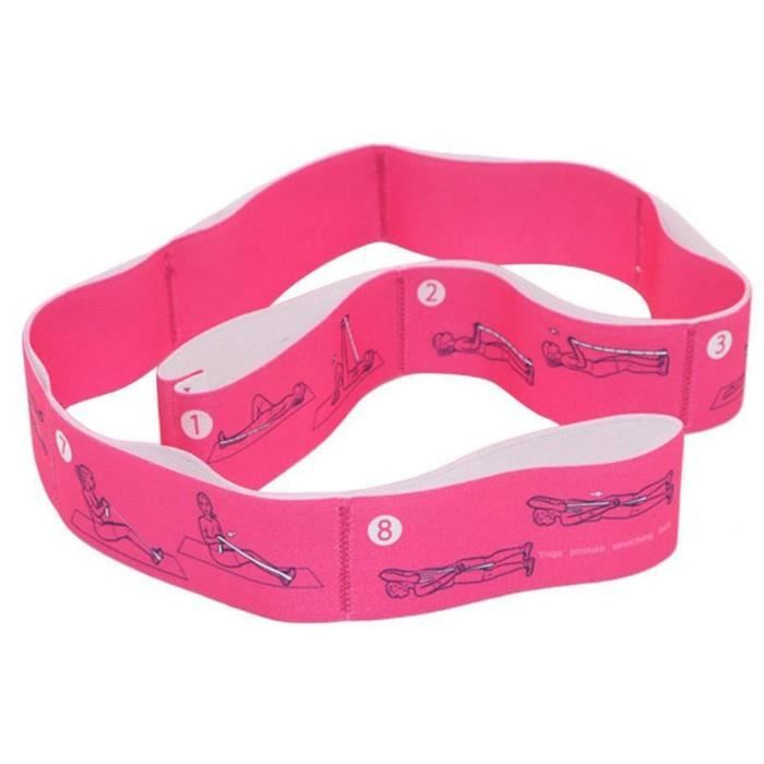 Ceinture D’Étirement Portable – Bande Élastique Pour Danse, Yoga, Flexibilité, Enfants Et Adultes