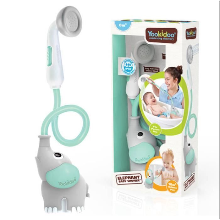 Douchette Bain Éléphant Jouet de Bain bébé Jouet d'Eveil des sens Tuyau  Aspergeur Jouet de Bain bébé Cadeau bébé de 0 à 2 ans, Vert - Cdiscount  Puériculture & Eveil bébé