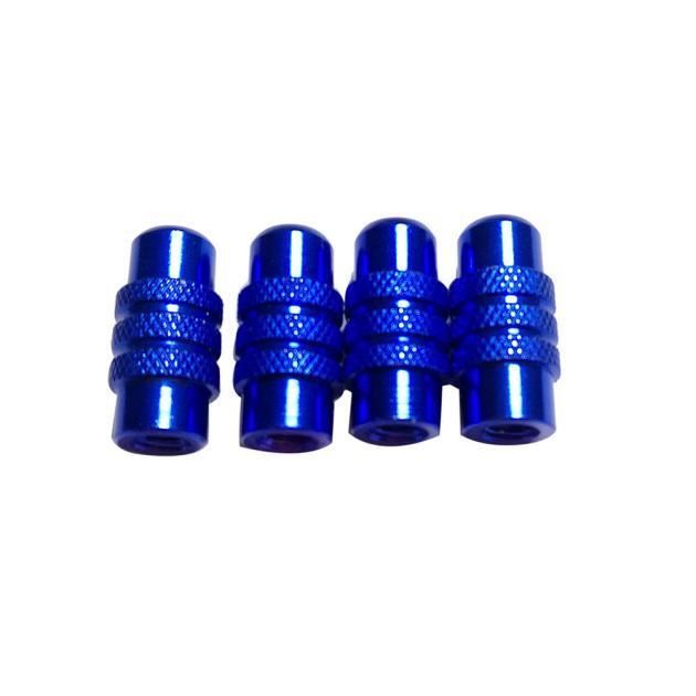 4pc Pneu De Roue De Bicyclette Bouchon De Valve Presta Cache Poussiere Anodise Bu Bleu Bb3995 Prix Pas Cher Cdiscount