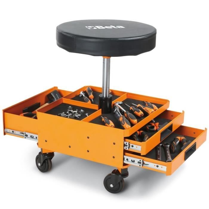 Outillage Pour Vehicules Beta Tools Siege De Chariot Garagiste Avec Tiroirs 2251 O 022510011 Achat Vente Chariot De Garagiste Outillage Pour Vehicules Beta Cdiscount
