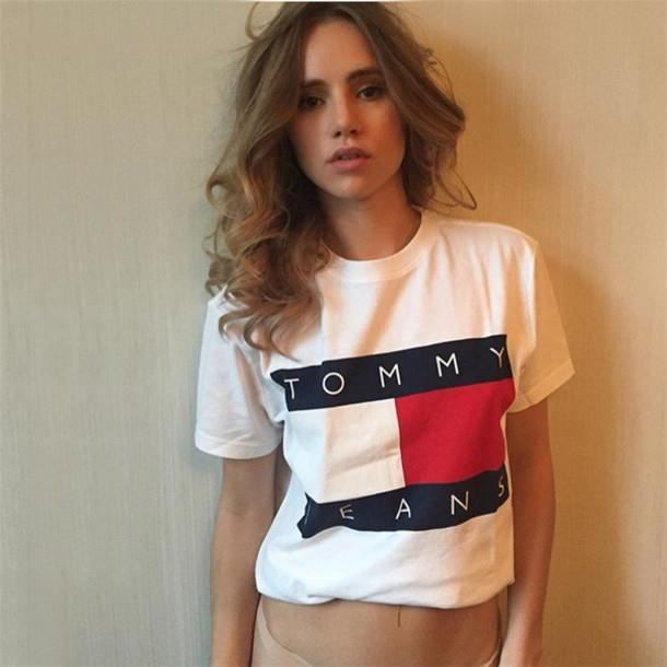 t shirt femme tommy