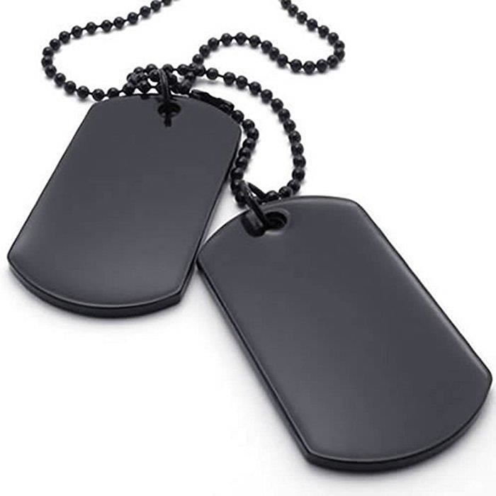 plaque pour collier homme plaque pour collier homme