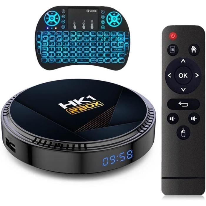 Module Box H8 Android TV Box 12.0, Hk1 Rbox H8 Top Box 4 Go De RAM 128 Go De ROM ...