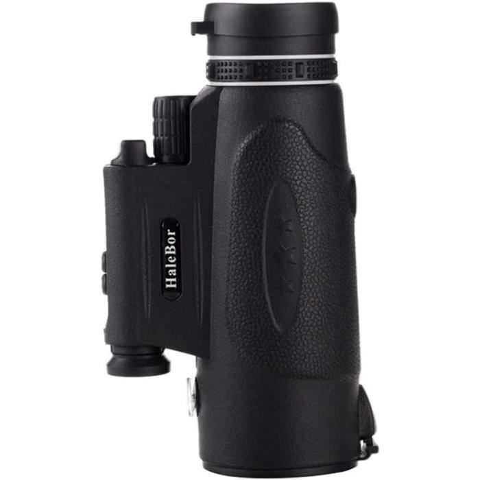 Monoculaire Télescope 16x52 HD - Portée 3000m - Prisme BAK4 - Vision Nocturne - Pour Randonnée, Observation, Chasse