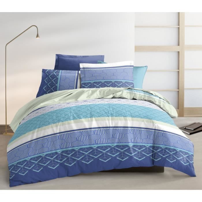 Bluey Sets Aymax Parure De Lit Bluey 3 Pièces, Housse De Couette