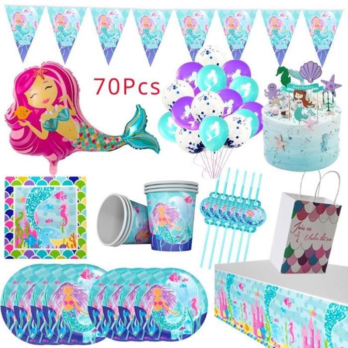Decoration Anniversaire Sirene Cdiscount