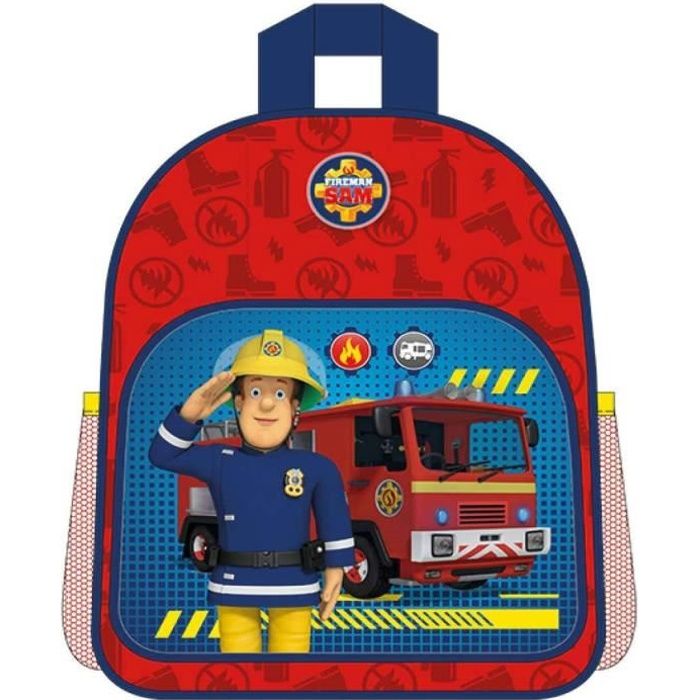 SAM LE POMPIER Sac a Dos Fire Rescue Enfant Rouge Cdiscount Bagagerie Maroquinerie