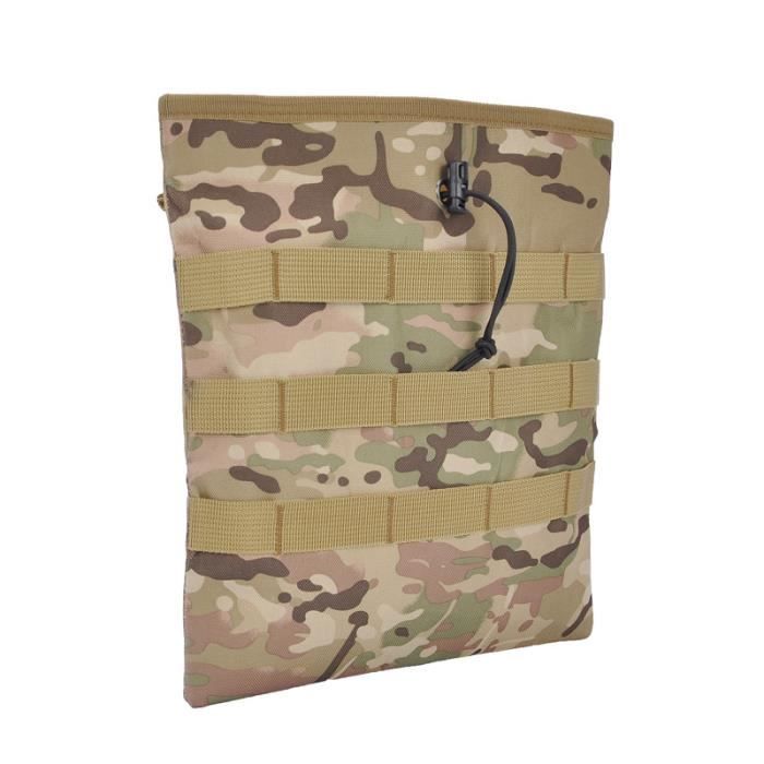 Pochette Tactique Molle IDOGEAR - Filet Pliable Pour Ceinture Ou Sac à Dos - Récupération Chargeur