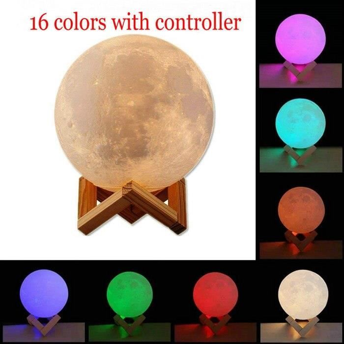 Lampe tactile lune rechargeable LUNE | Maisons du Monde