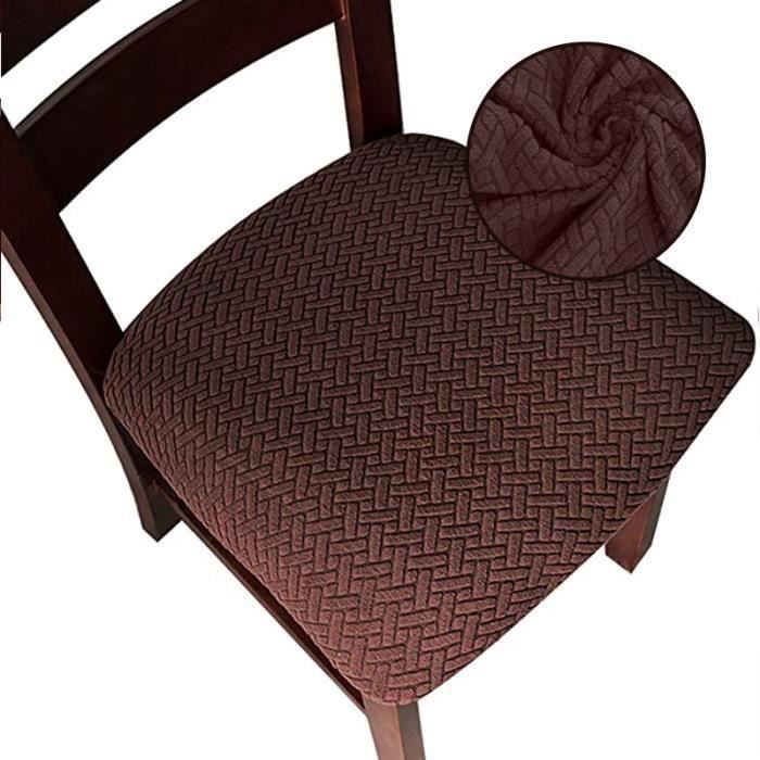 Housse De Siège Chaise Extensible – Protection Amovible Polyester Spandex Pour Chaise Bureau, Salle à Manger, Mariage – Gris – Lot 1 Pièce