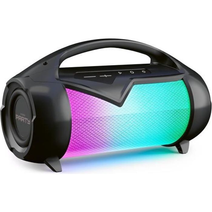BIGBEN PARTYBTIPLITE Enceinte Bluetooth USB SD AUX IN 30cm IPX54 Outdoor