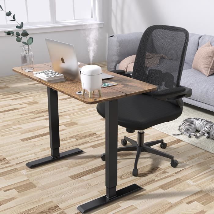 ErGear Bureau Assis Debout 100x60cm,Bureau Réglable en Hauteur supportant jusqu'à 80KG avec Sac de Rangement,Bureau Assis Debout Électrique avec Fonction Mémoire pour Postes de Travail Informatiques ErGear Bureau Assis Debout 100x60cm,Bureau Réglable en Hauteur supportant jusqu'à 80KG avec Sac de Rangement,Bureau Assis Debout Électrique avec Fonction Mémoire pour Postes de Travail Informatiques