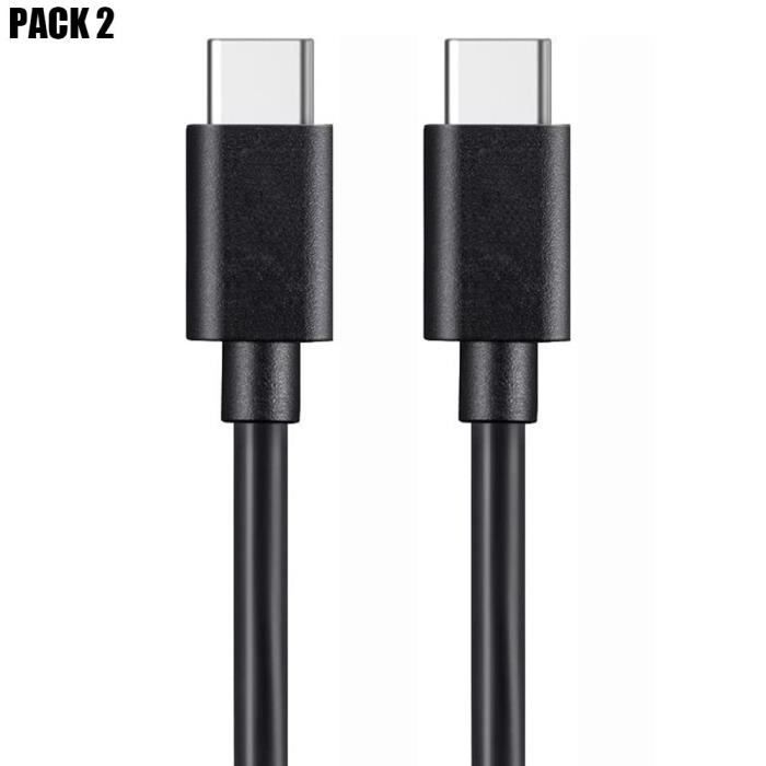 Chargeur USB-C 25W + Câble USB-C vers USB-C Blanc 1M pour Samsung Galaxy  A13 A14 A24 A34 M13 M23 5G - Cdiscount Téléphonie