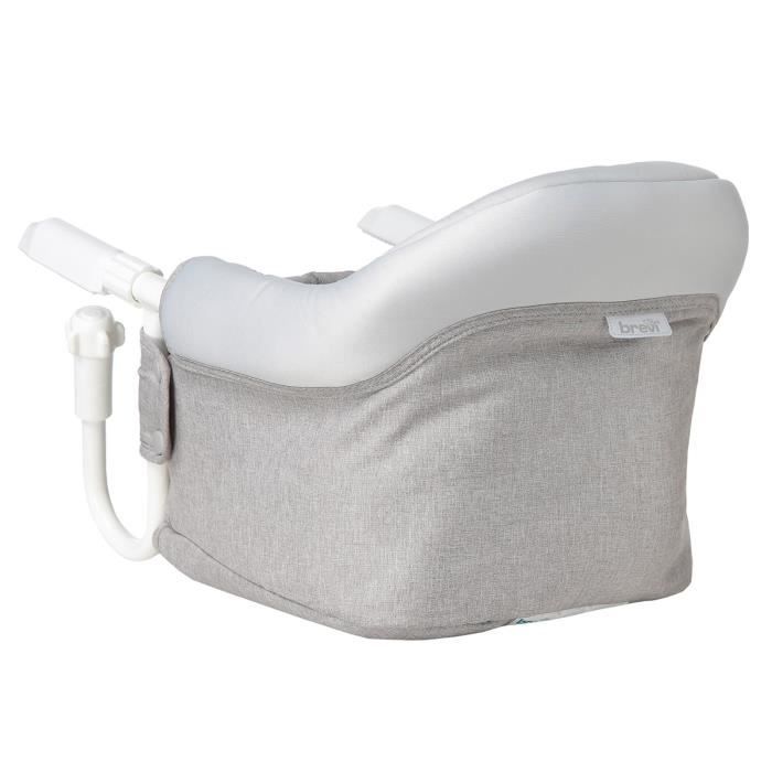 Brevi Siege De Table Dinette Gris Cdiscount Puericulture Eveil Bebe