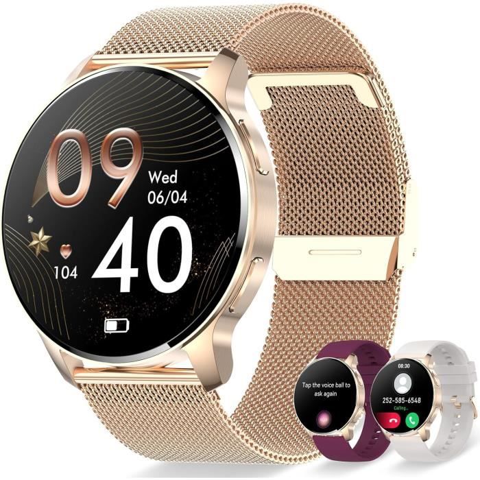 Montre intelligente hommes femmes Bluetooth appel vocal surveillance de