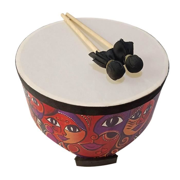 Baguettes De Tambour En Mousse 13 Pouces - Maillets Avec Tête En Feutre De Laine - Accessoire Percussion Fanfare