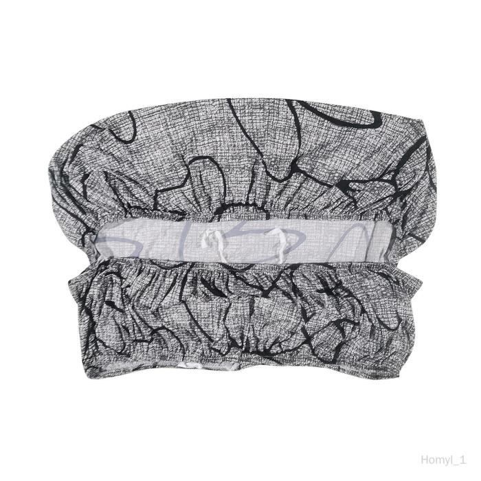 Housse Pour Pouf IKEA Stocksund – Tissu Chiné Gris Foncé, Coton, Modèle 902.803.36