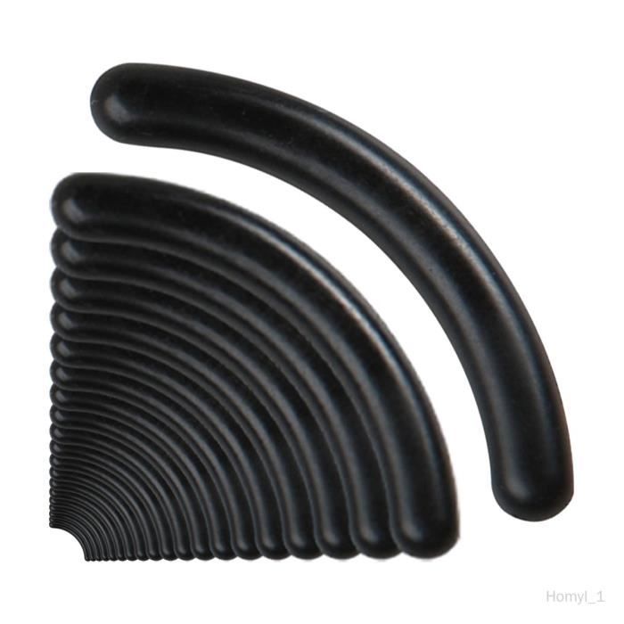 Tampons BMX Vintage Lizard Skins - Mid School Années 90 - Noir